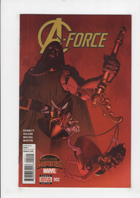 A-Force, Vol. 1 2 Jorge Molina Regular Cover