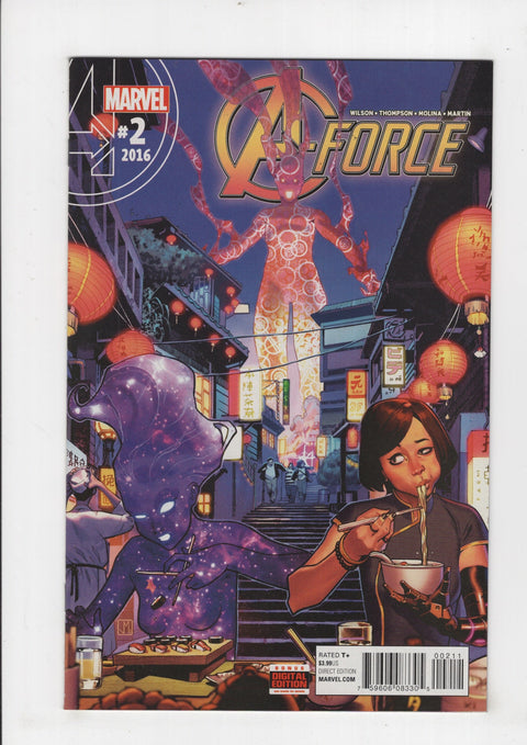 A-Force, Vol. 2 2 Regular Jorge Molina Cover