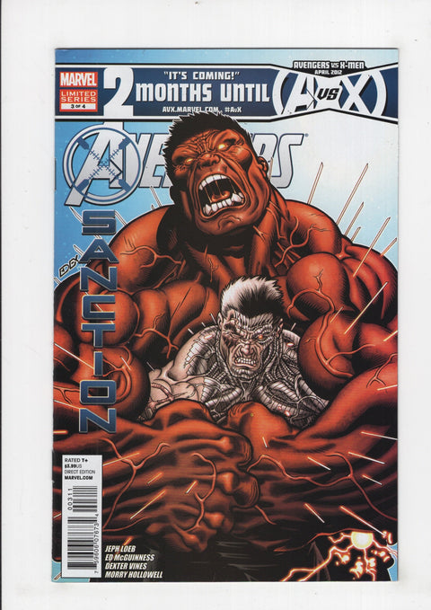 Avengers: X-Sanction 3 Ed McGuinness Regular Cover