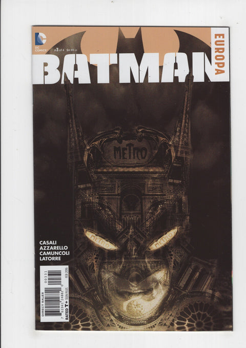 Batman: Europa 3 Diego Latorre 1:50 Sketch Variant