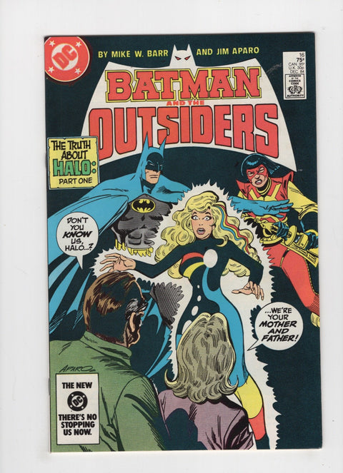 Batman and the Outsiders, Vol. 1 #16A
