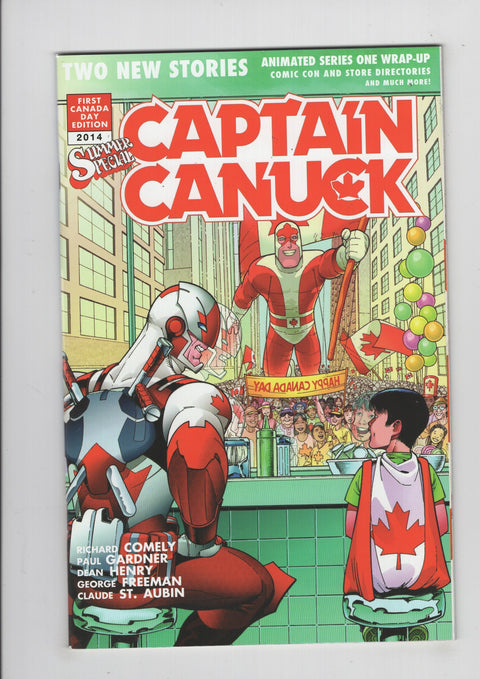 Captain Canuck Summer Special 1 Regular Cover