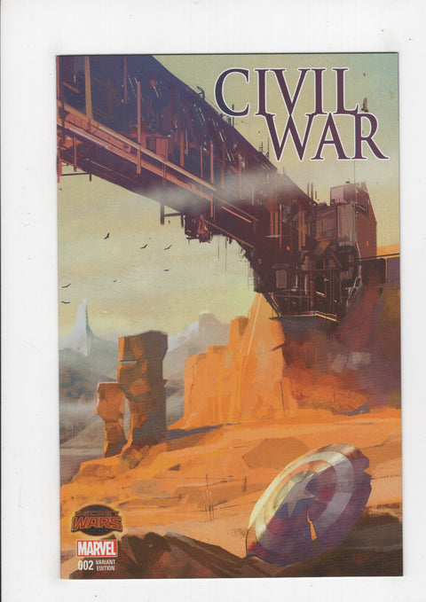 Civil War, Vol. 2 2 Incentive Landscape Wraparound Variant Cover