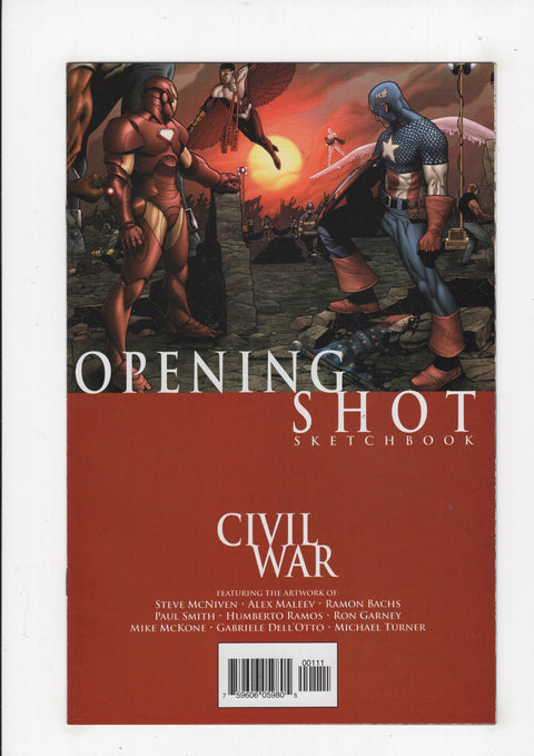 Civil War: Opening Shot 1 Sketchbook