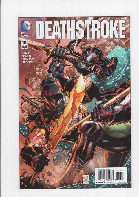 Deathstroke, Vol. 3 10 Tony S. Daniel Regular Cover