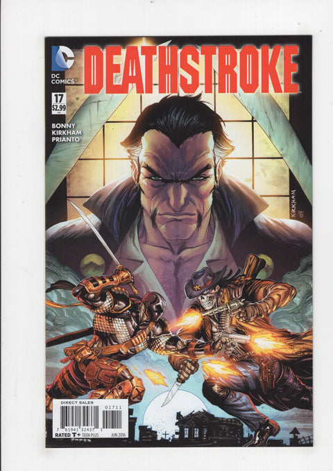 Deathstroke, Vol. 3 17 Tyler Kirkham Regular Cover