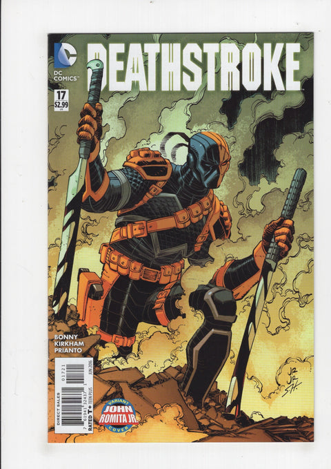 Deathstroke, Vol. 3 17 Variant John Romita Jr Cover