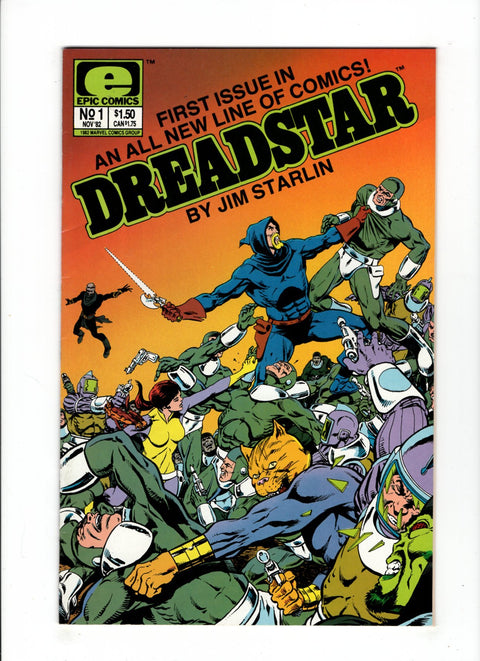 Dreadstar (Epic Comics), Vol. 1 #1
