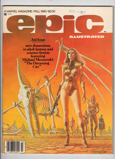 Epic Illustrated 3 First Appearance: Dreadstar