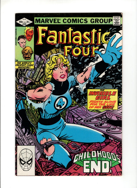 Fantastic Four, Vol. 1 #245A (1982) 1st Avatar 1st Avatar Marvel Comics 1982