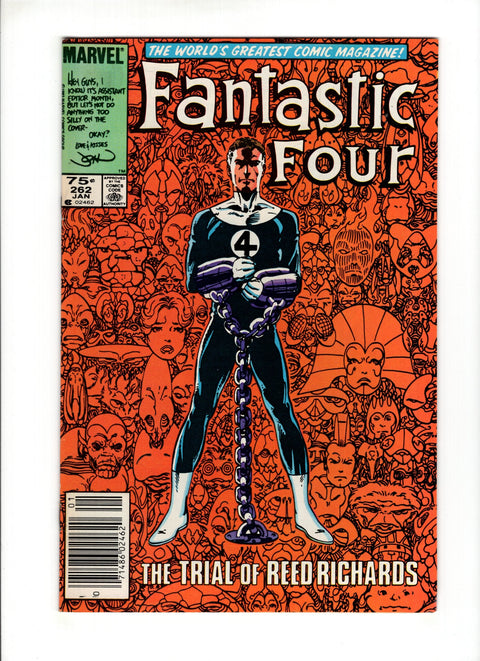 Fantastic Four, Vol. 1 #262C (1983) CPV Marvel Comics 1983