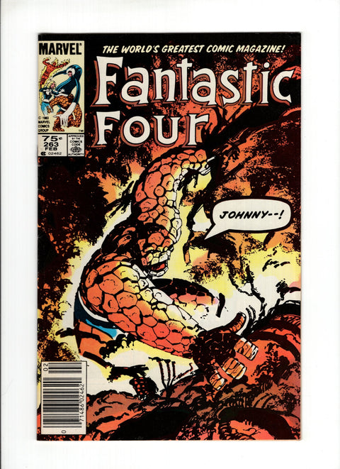 Fantastic Four, Vol. 1 #263C (1984) CPV Marvel Comics 1984