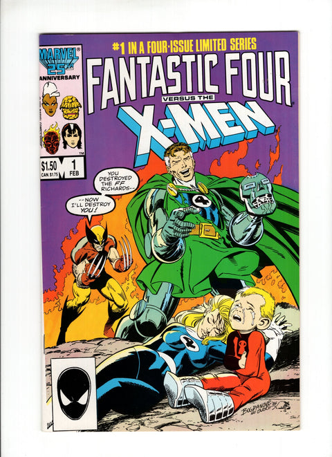 Fantastic Four Versus the X-Men #1A (1986) Marvel Comics 1986