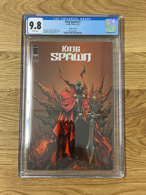 King Spawn #1 E (CGC 9.8) Greg Capullo Variant