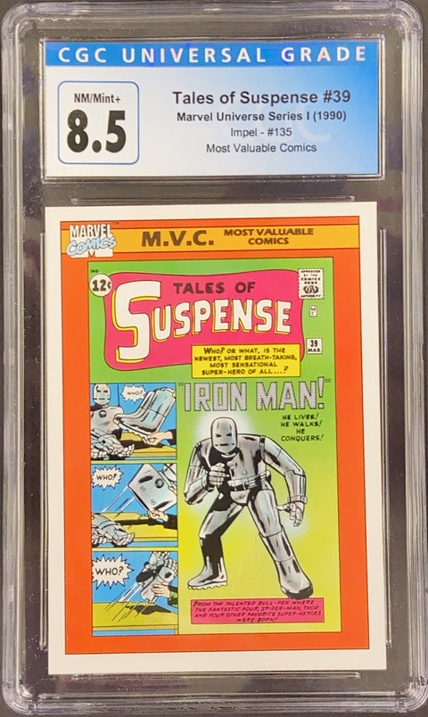 Marvel Universe Series I (1990) #135 - Tales of Suspense #39