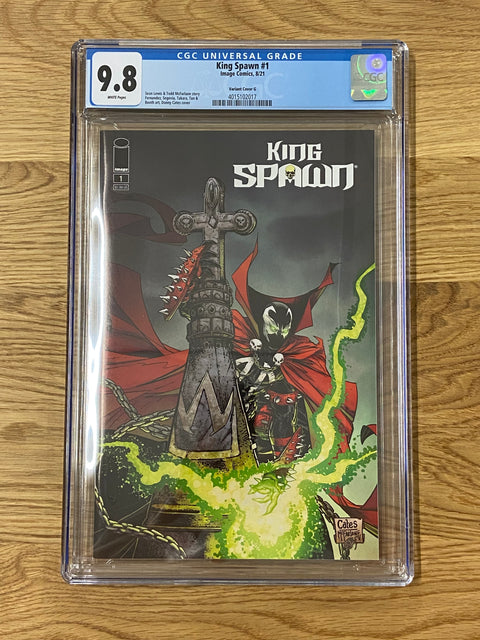 King Spawn #1 G (CGC 9.8) Cates / McFarlane Variant
