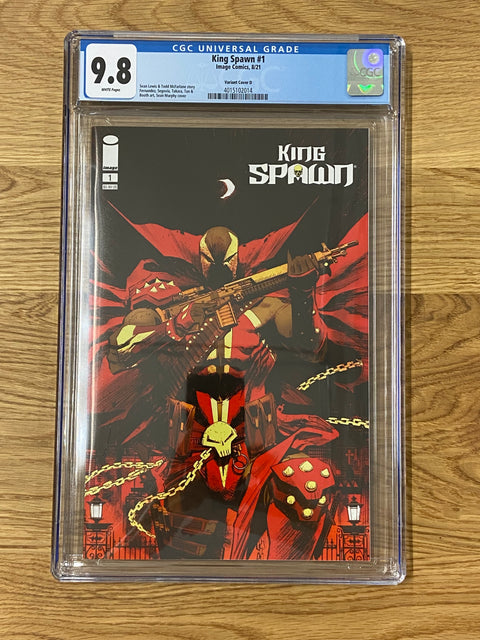 King Spawn #1 D (CGC 9.8) Sean Gordon Murphy Variant