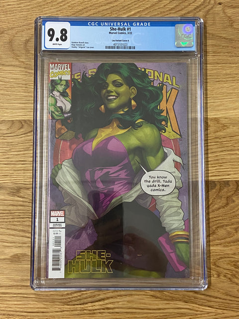 She-Hulk, Vol. 4 #1 (CGC 9.8) (2022) Artgerm Variant