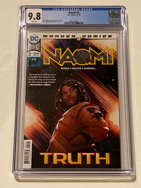 Naomi #2 (CGC 9.8) - Knowhere Comics & Collectibles