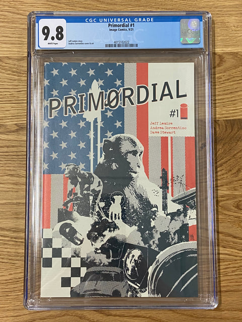 Primordial #1 (CGC 9.8) (2021) Sorrentino Cover
