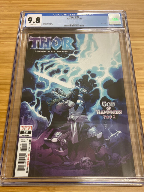 Thor, Vol. 6 #20 (CGC 9.8) (2022 1st God of Hammers