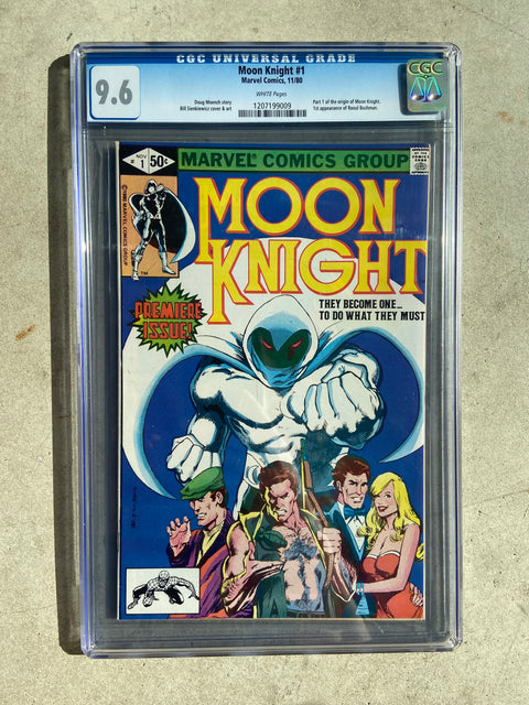 Moon Knight, Vol. 1 #1 (CGC 9.6) (1980) 1st Bushman