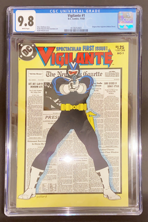 Vigilante, Vol. 1 #1 (CGC 9.8)