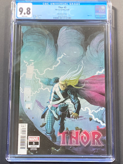 Thor, Vol. 6 #5 (CGC 9.8) (2020) 1st Black Wintner