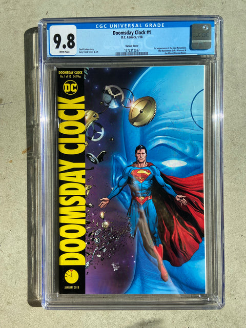 Doomsday Clock #1 (CGC 9.8) Gary Frank Variant