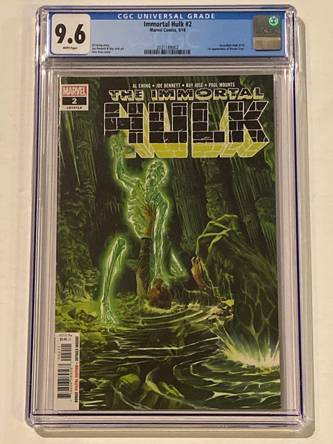 Immortal Hulk #2 (CGC 9.6) - Knowhere Comics & Collectibles