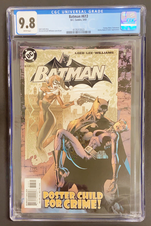 Batman, Vol. 1 #613 (CGC 9.8) (2003) Jim Lee A Cover