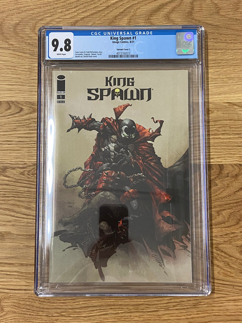 King Spawn #1 C (CGC 9.8) David Finch Variant