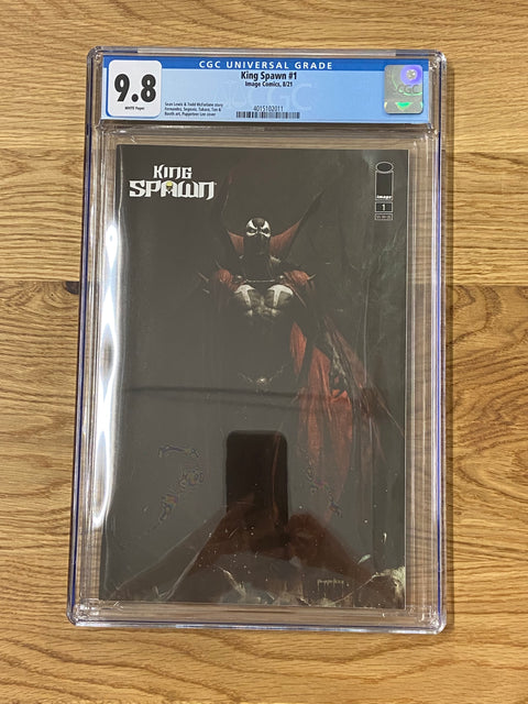 King Spawn #1 A (CGC 9.8) Puppeteer Lee