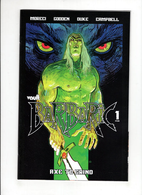 Barbaric Axe To Grind #1C 1:5 Copy Incentive