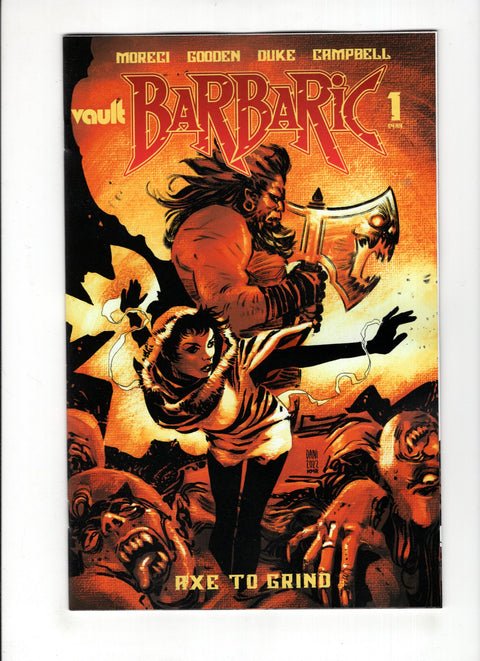 Barbaric Axe To Grind #1D 1:10 Copy Incentive