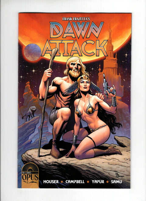 Frank Frazetta's Dawn Attack #3C 1:5 Incentive Variant