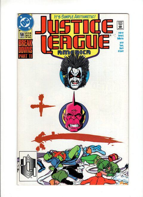 Justice League / International / America #58A (1992) DC Comics 1992