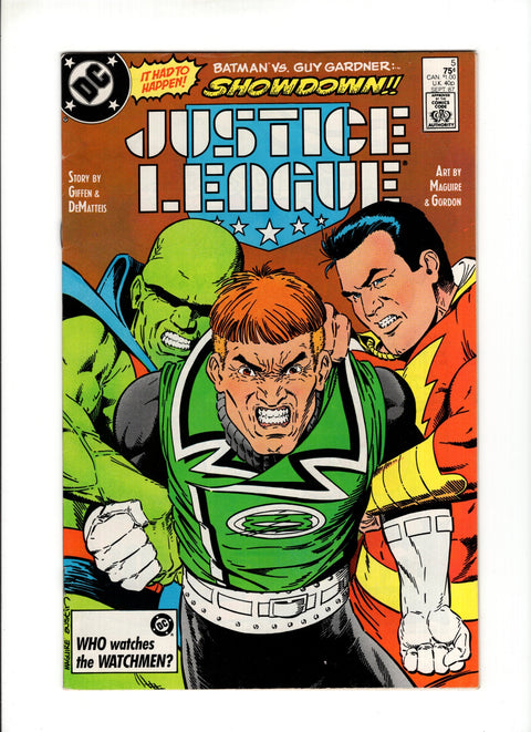 Justice League / International / America #5A (1987) DC Comics 1987