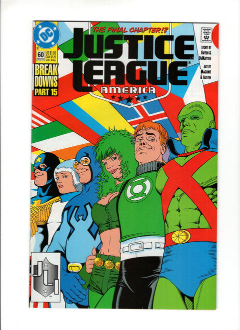 Justice League / International / America #60A (1992) DC Comics 1992