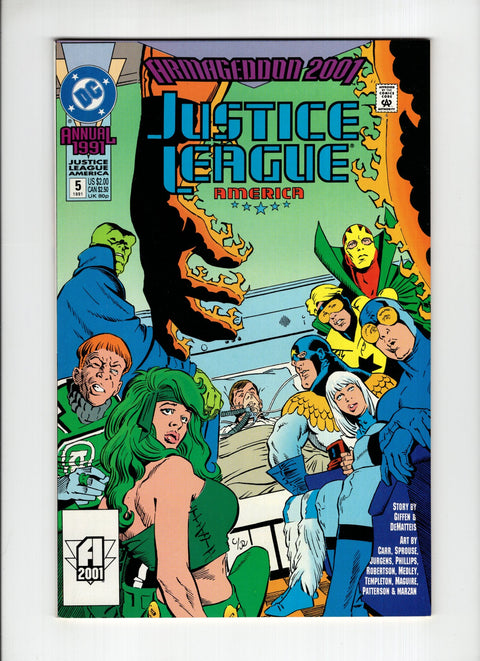 Justice League / International / America Annual #5A (1991) DC Comics 1991