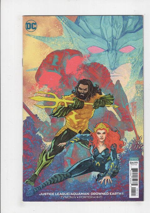 Justice League / Aquaman: Drowned Earth #1B