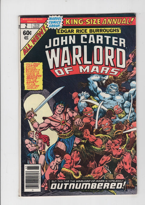 John Carter, Warlord of Mars Annual 2 