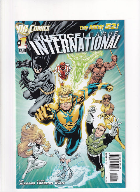 Justice League International #1A - Knowhere