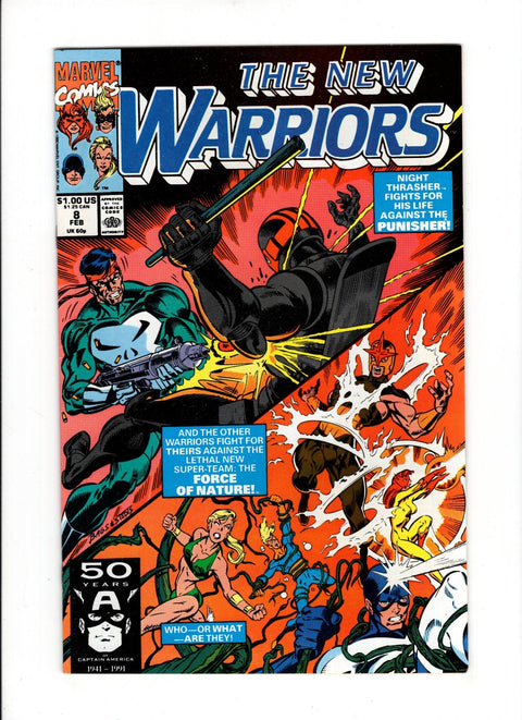 The New Warriors, Vol. 1 #8A