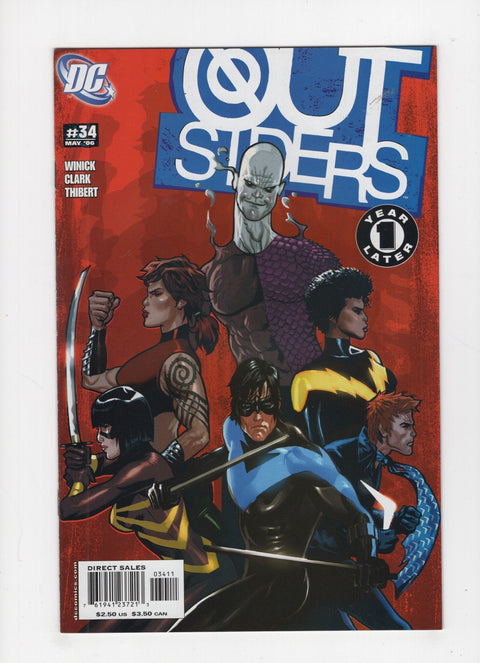 Outsiders, Vol. 3 #34A