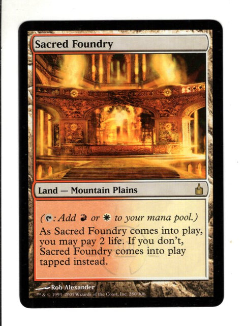 MTG | Sacred Foundry | RAV | NM