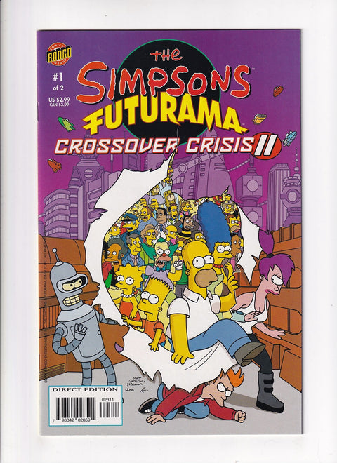 Simpsons / Futurama Crossover Crisis II #1