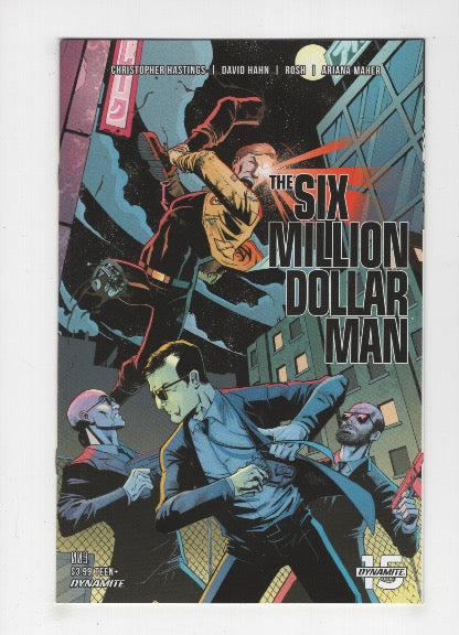 The Six Million Dollar Man (Dynamite Entertainment) #3B