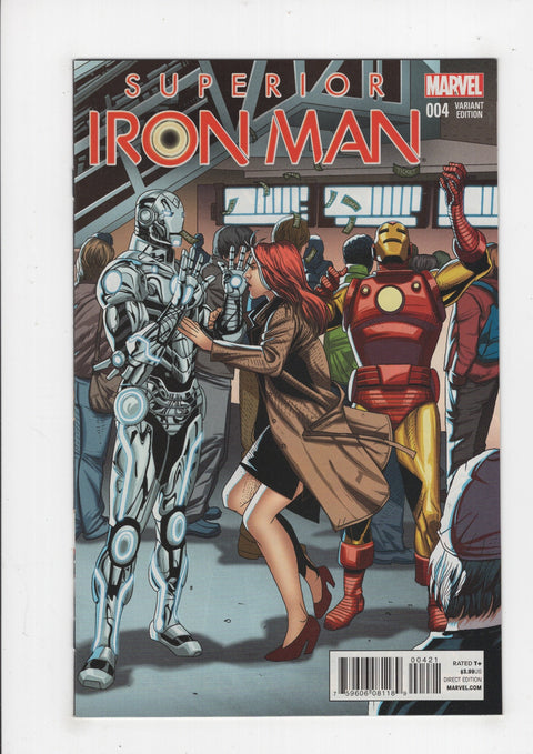 Superior Iron Man 4 Star Wars 'Welcome Home' Variant Cover