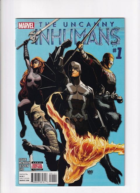 The Uncanny Inhumans #1A-New Arrival 4/23-Knowhere Comics & Collectibles